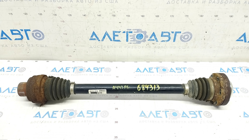 Привод полуось задняя левая Audi A4 B8 13-16 рест 2.0T ржавый