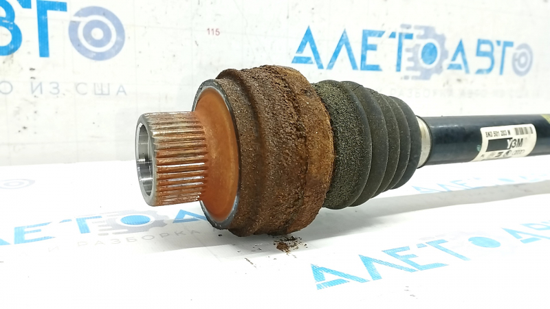 Привод полуось задняя левая Audi A4 B8 13-16 рест 2.0T ржавый