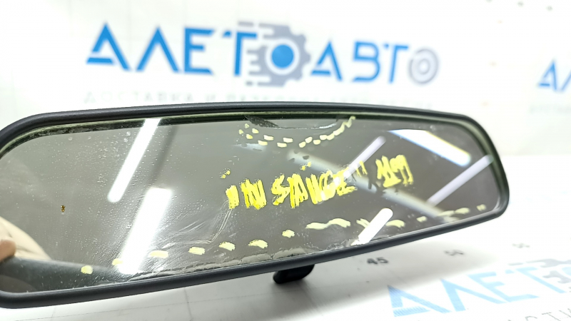 Зеркало внутрисалонное Honda Insight 19-22 черное пустое полезла амальгама