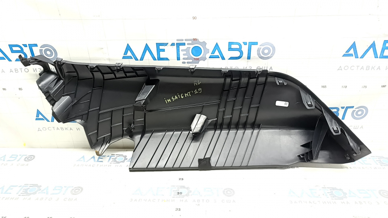 Накладка проема двери левая Honda Insight 19-22 черная, потертости