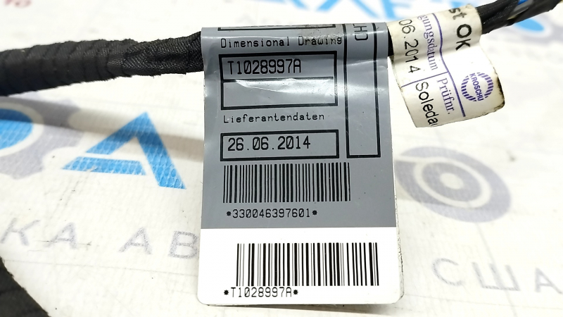 Проводка печки BMW X5 F15 14-18 с датчиками