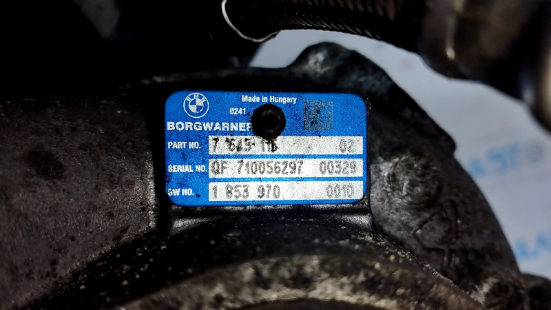 Турбина в сборе с коллектором BMW X5 F15 14-18 N55 109к