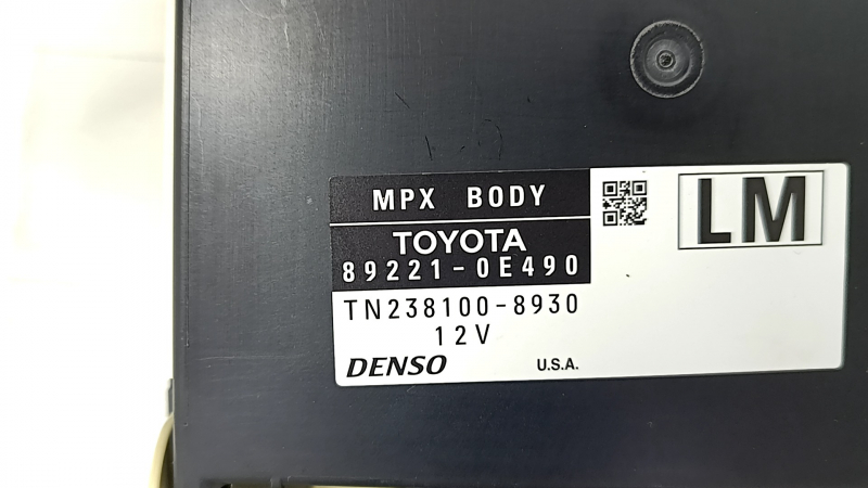 MPX Body module Lexus RX350 16-22