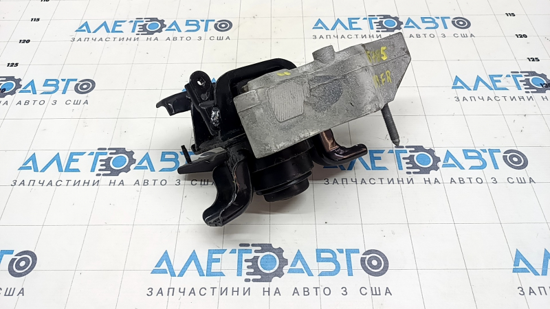 Подушка двигателя правая Lexus RX350 16-22 с кронштейном, потрескан пыльник