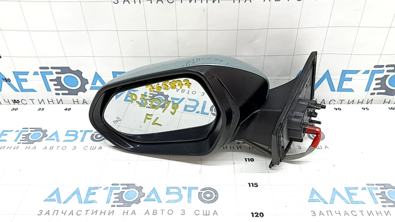 Зеркало боковое левое в сборе Toyota Prius 50 21-22 подогрев, BSM, зеленое, 6 пинов