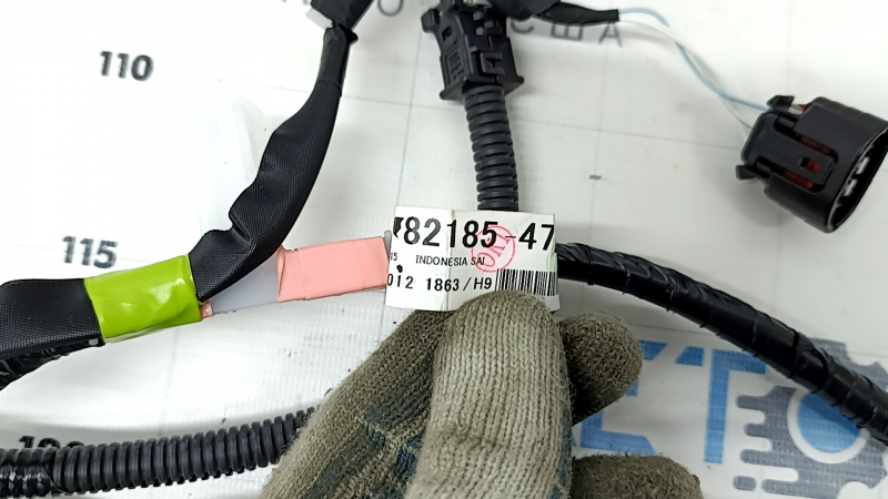 Проводка двери багажника Toyota Prius 50 16-22 нижняя