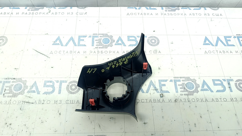 Накладка передней панели под кнопку start/stop Toyota Sienna 21-26 черная