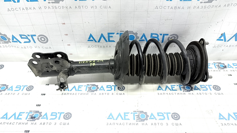 Стойка амортизатора в сборе передняя правая Toyota Sienna 21-26