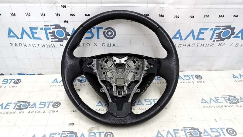 Volan gol Nissan Versa Note 13-19 piele neagra, zgarieturi