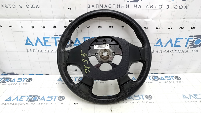 Руль голый Infiniti JX35 QX60 13-14 дорест, кожа, черный, царапины, потерт