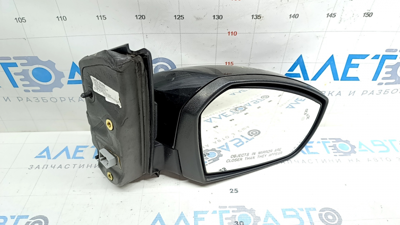 Зеркало боковое правое в сборе Ford Escape MK3 17-19 рест 5 пинов, BSM, черное