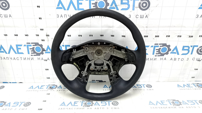 Руль голый Nissan Murano z52 15-20 резина черная, без накладок