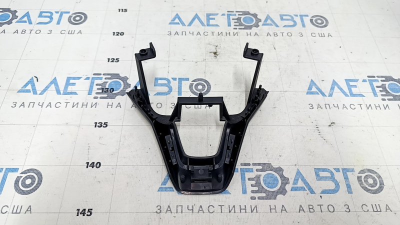 Накладка руля нижняя Honda Accord 18-19 хром, 2 части, царапины