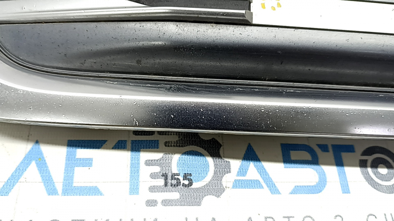 Решетка радиатора grill в сборе Audi Q5 80A 18-20 хром под парктроники, S-Line, песок