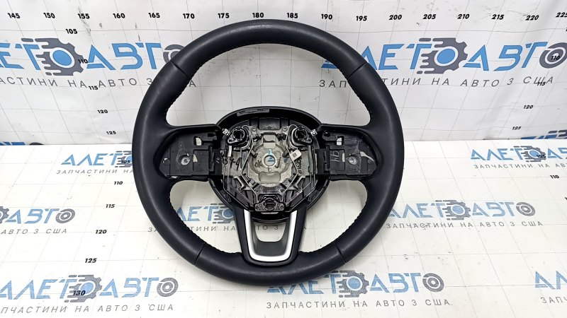 Руль голый Jeep Compass 17-21 кожа, черный, тычки, царапины