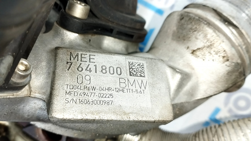 Турбина в сборе с коллектором BMW X1 F48 16-19 B46 84к