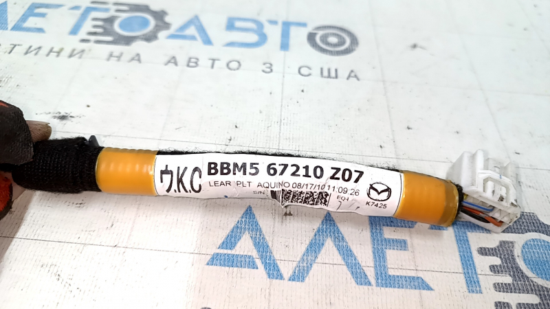 Проводка двери задней правой Mazda3 MPS 09-13