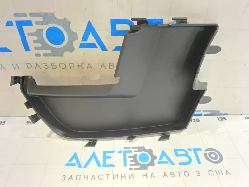 Заглушка нижней решетки переднего бампера левая Audi Q5 8R 13-17 рест S-line