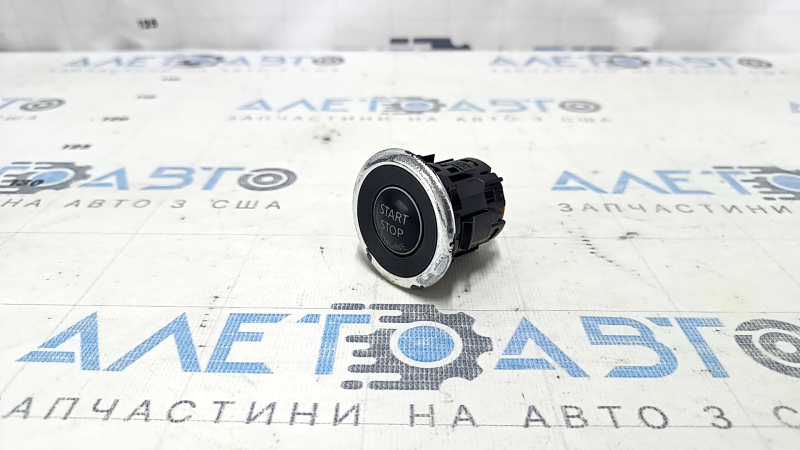 Кнопка Start-Stop Nissan Rogue Sport 17-22 с обрамлением, полез хром