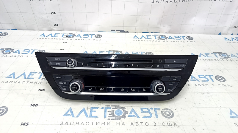 Управление климат-контролем и аудио BMW X3 G01 18-21 с подогревом, без вентиляции, с дисководом