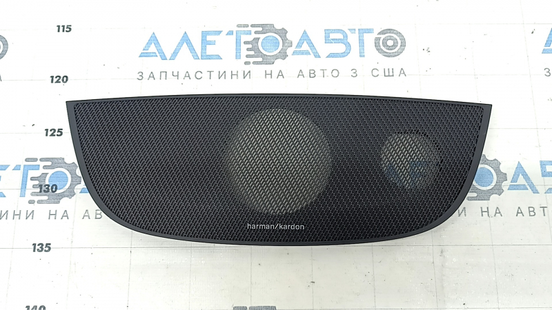 Накладка динамика передней панели верхняя Volvo XC40 19-26 черная, Harman Kardon