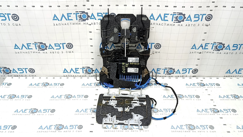 Массажный мат пассажирского сиденья BMW X5 G05 19-22 2 части, ржавый каркас