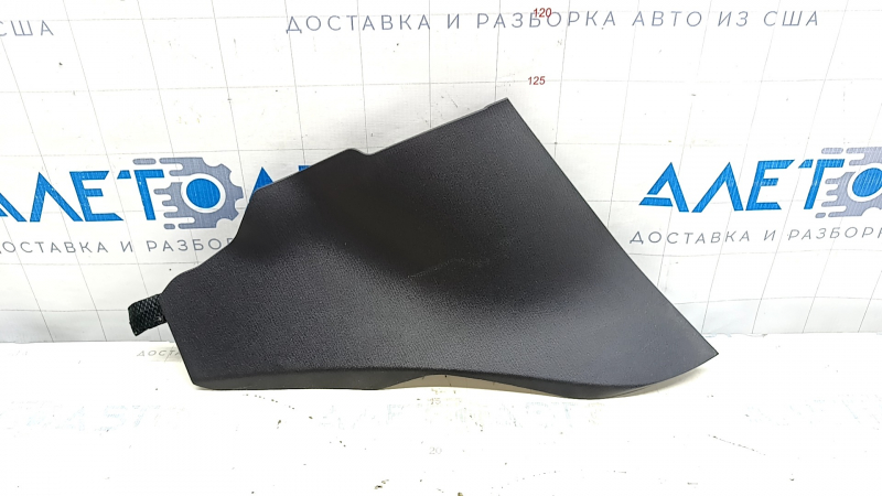 Накладка центральной консоли передняя левая Mazda CX-5 17-25 черная