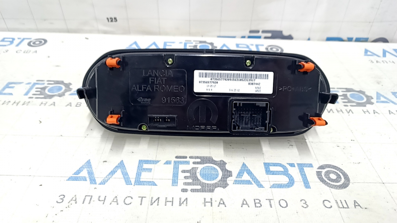 Управление климат-контролем Jeep Renegade 15-18 Manual