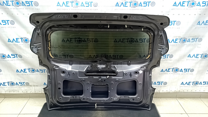 Дверь багажника голая со стеклом Jeep Renegade 15-17 дорест, графит PAU, тонировка