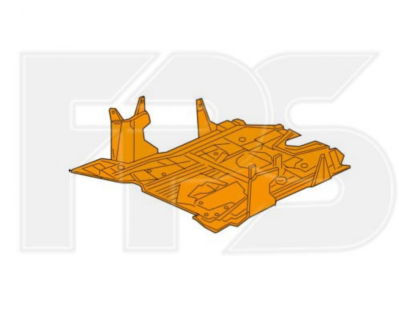 Защита двигателя Honda Civic X FC 16-21 2.0
