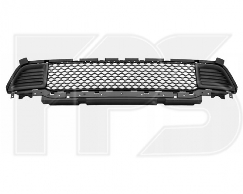 Нижняя решетка переднего бампера Jeep Cherokee KL 19-23 без радара