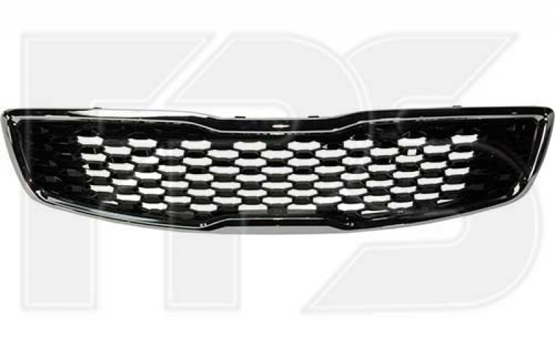 Решетка радиатора grill Kia Forte 4d 17-18 рест