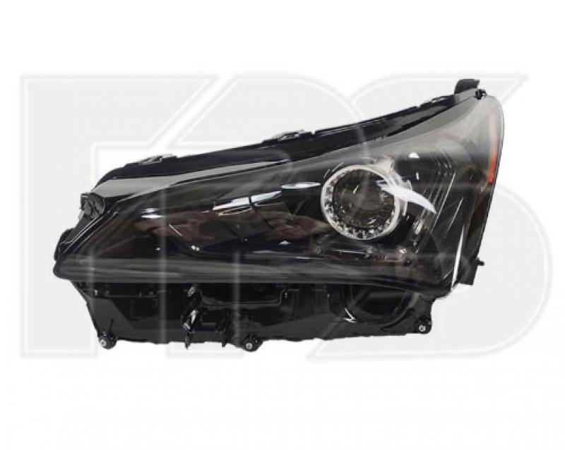Фара передняя правая Lexus NX300 NX300h 18-21 LED, одна линза, адаптив