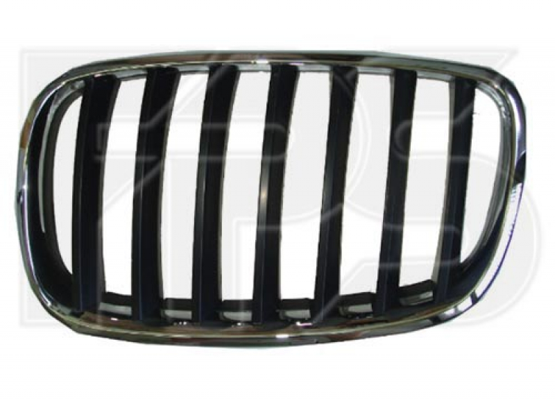 Решетка радиатора grill ноздря левая BMW X5 E70 07-13