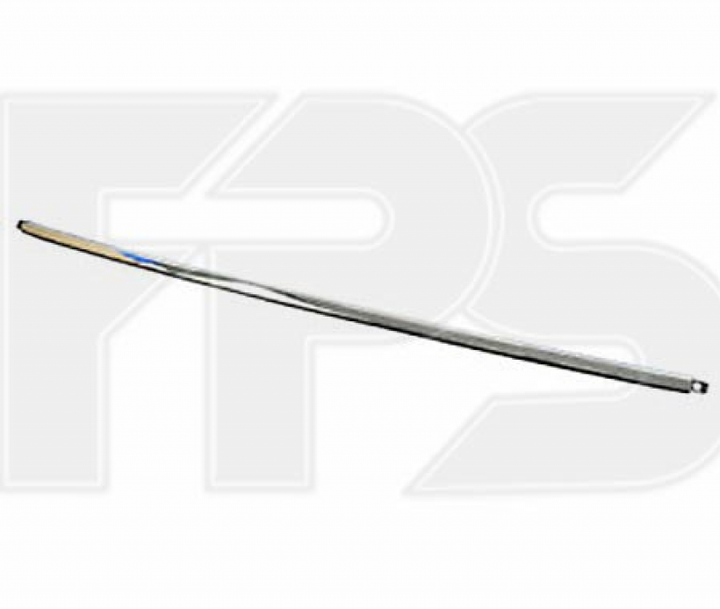 Молдинг переднего бампера центральный Mazda CX-9 16-23 хром