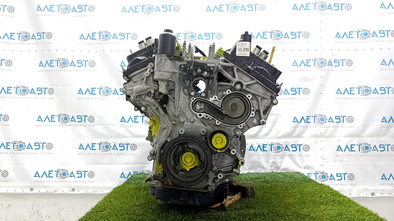 Двигатель Ford Edge 19-23 2.7T C27PD0X 107к запустился, компрессия 10-10-10-10-10-10, без навесного