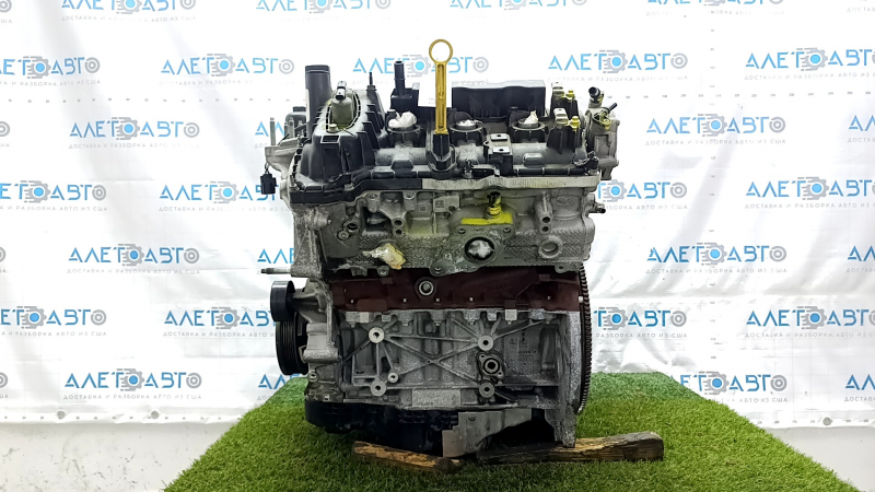 Двигатель Ford Edge 19-23 2.7T C27PD0X 107к запустился, компрессия 10-10-10-10-10-10, без навесного