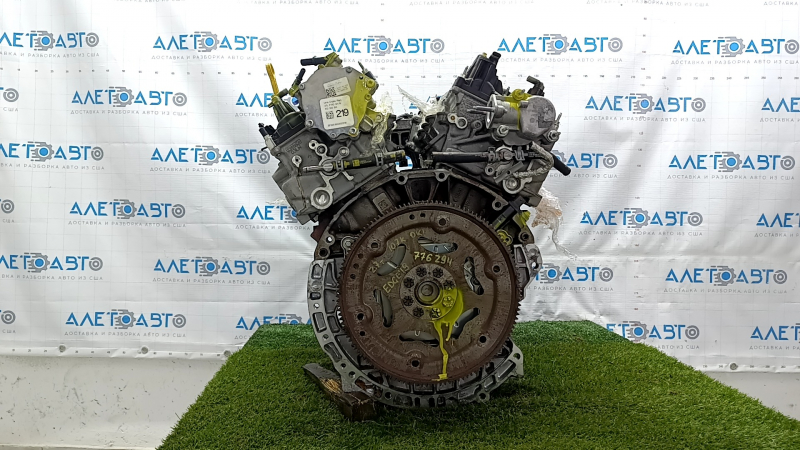 Двигатель Ford Edge 19-23 2.7T C27PD0X 107к запустился, компрессия 10-10-10-10-10-10, без навесного