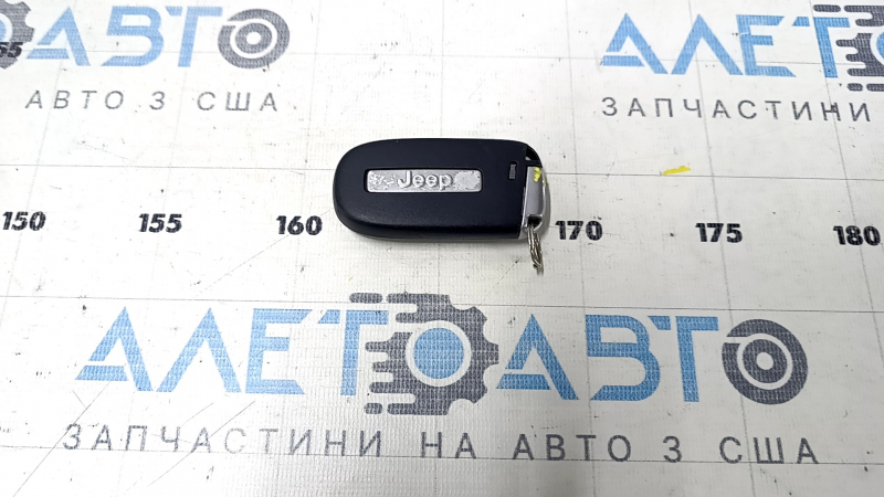 Ключ Jeep Cherokee KL 14-23 smart 5 кнопок, царапины, тычки, полез хром