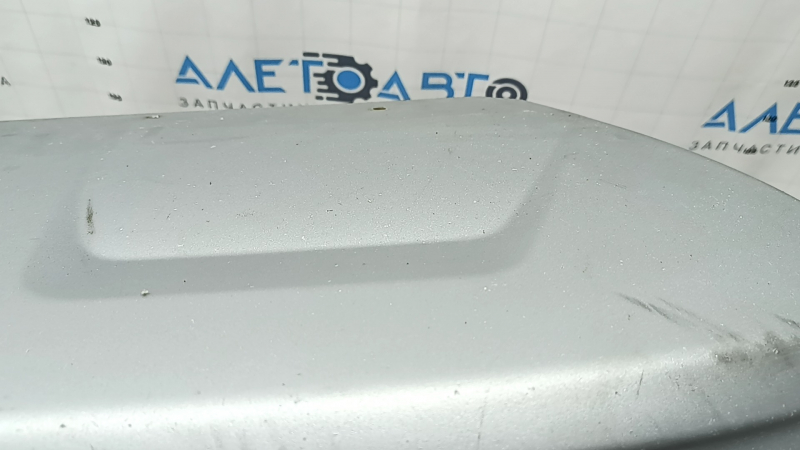 Накладка губы переднего бампера Ford Escape MK3 17-19 рест серебро, песок