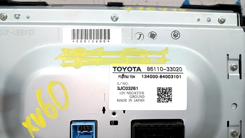 Monitor, afișaj, navigație Lexus ES300h ES350 13-14 zgârietură pe ecran