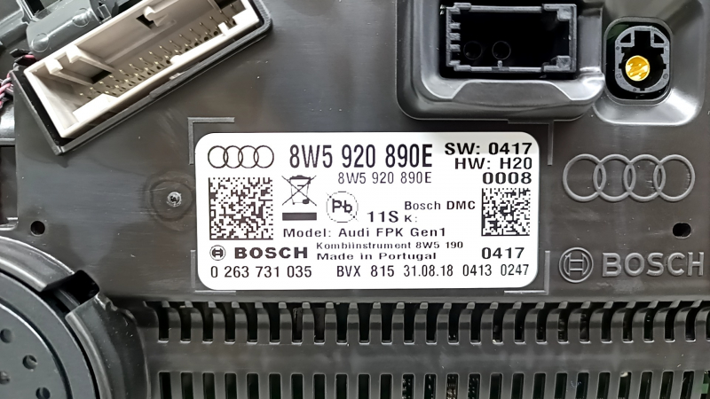 Щиток приборов Audi Q5 80A 18-19 большой дисплей 76к