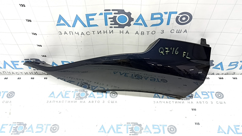 Губа переднего бампера левая Audi Q7 16-19