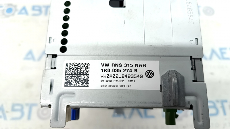 Головное устройство VW Passat b7 12-15 USA 6 кнопок, RNS 315, царапины