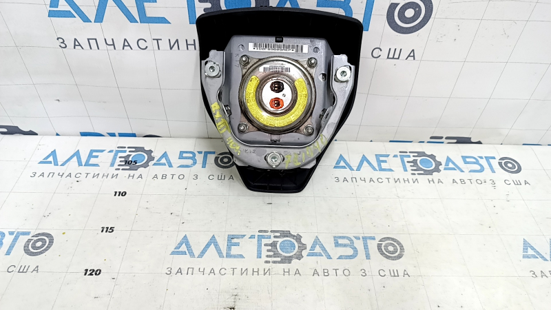 Подушка безопасности airbag в руль водительская Lexus RX350 RX450h 10-12 дорест черная, царапины