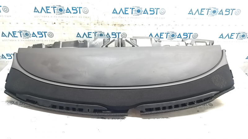 Торпедо передняя панель с AIRBAG Tesla Model 3 18- кожа черн, с накладкой под динамики, ржавый пирапатрон
