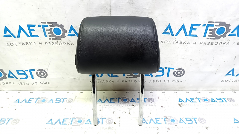 Подголовник передний левый Audi Q7 4L 10-15 кожа черная