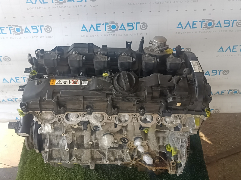 Двигатель BMW X5 G05 19-20 3.0T B58B30C 97к ржавый моховик