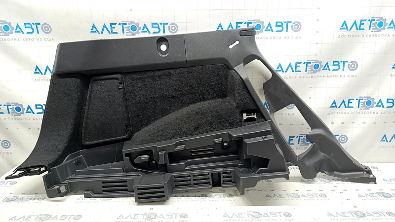 Обшивка арки левая Nissan Rogue 21-26 черная US built, царапины