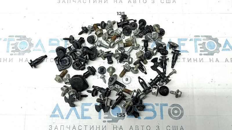 Hardware bara fata-capota-aripi Toyota Highlander 14-19 incomplet